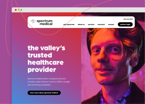 Spectrum Medical desktop design